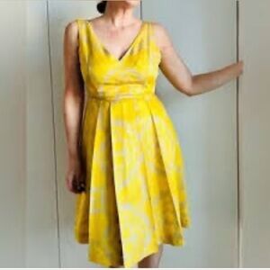 Tory Burch womens edyn silk blend midi dress size 10